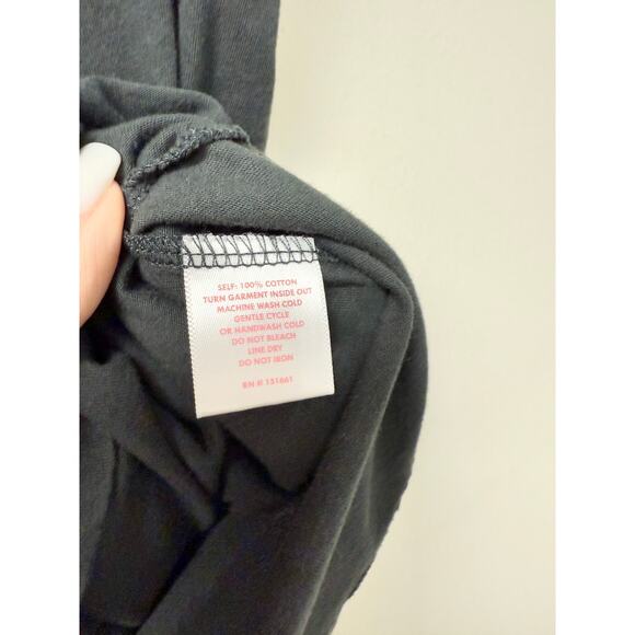 ban.do The Day Drinkers Short Sleeve Crew Neck Graphic T-Shirt Black Women's S - Picture 4 of 5